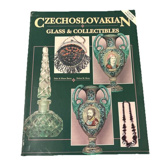 Czechoslovakian Glass and Collectibles by Dale & Diane Barta 1991 Books 1 And 2 - Picture 2 of 5